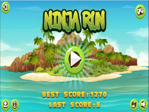 Ninja Run HTML thumbnail