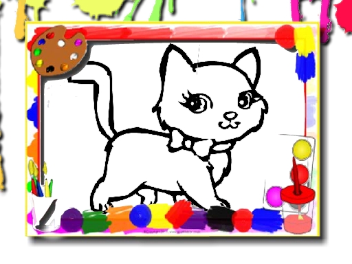 Sweet Cats Coloring thumbnail