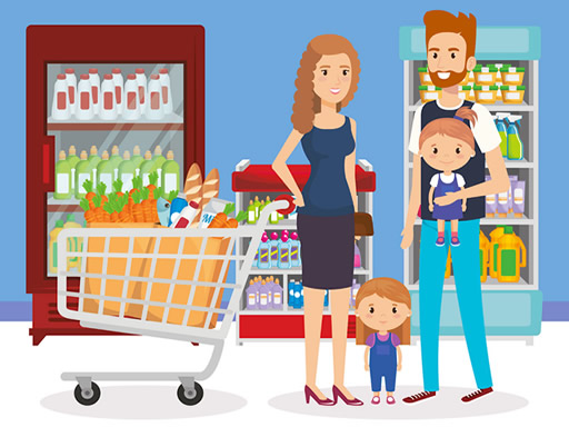 Happy Shopping Jigsaw thumbnail