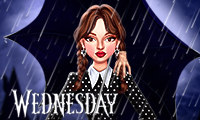 Celebrity Wednesday Addams Style screenshot