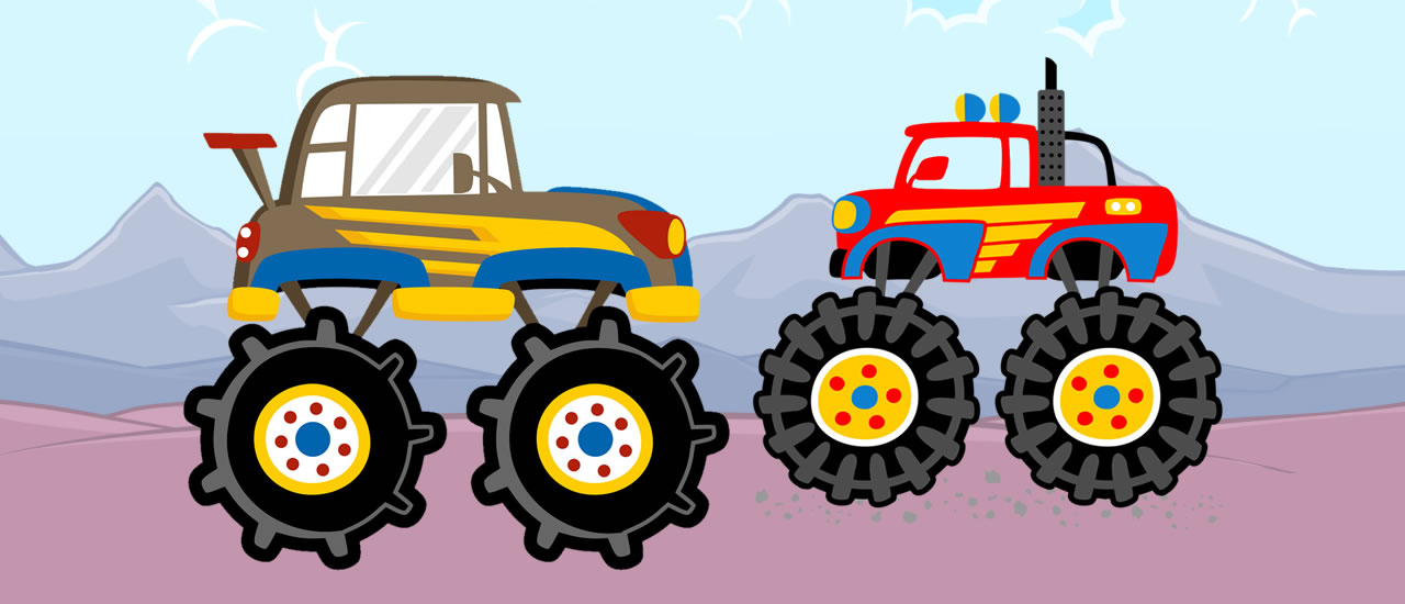 Fun Monster Trucks Jigsaw screenshot