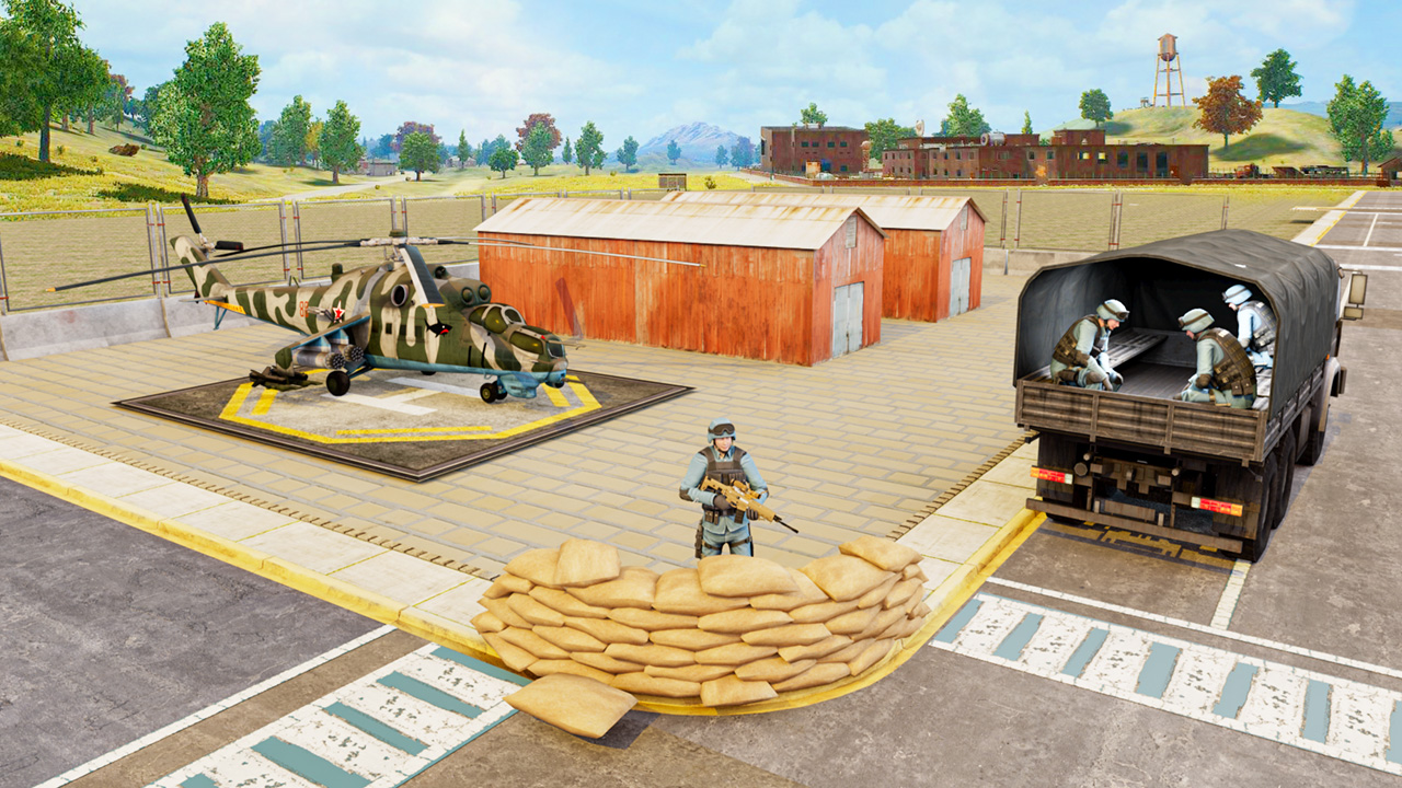 Army Machine Transporter Truck thumbnail