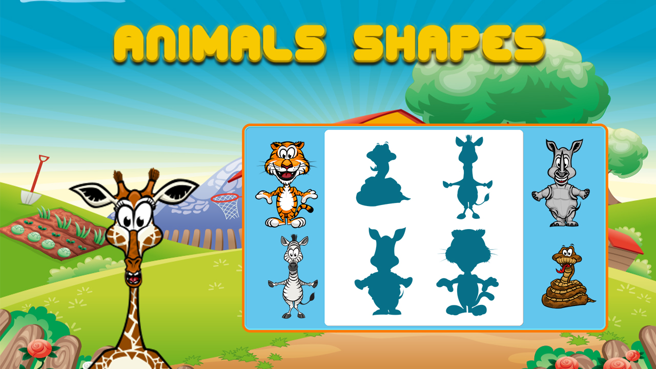 Animals Shapes for kids Education thumbnail