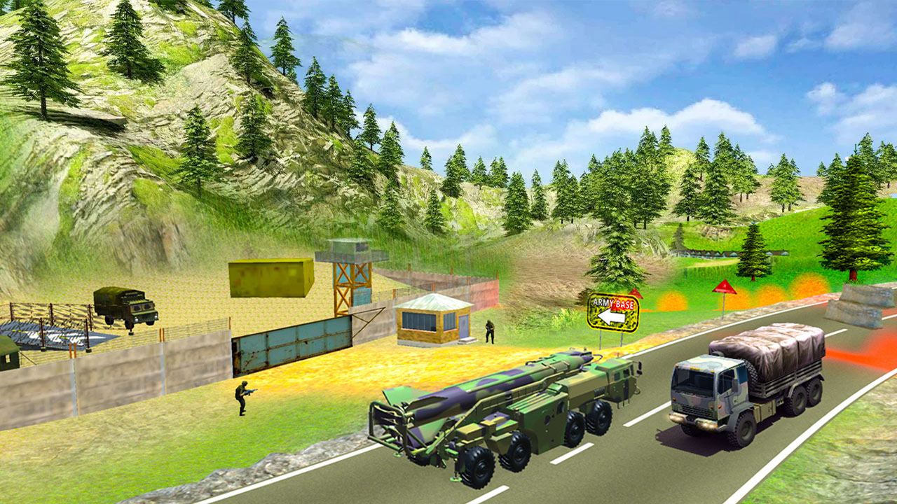 Us Army Missile Attack Army Truck Driving Games thumbnail