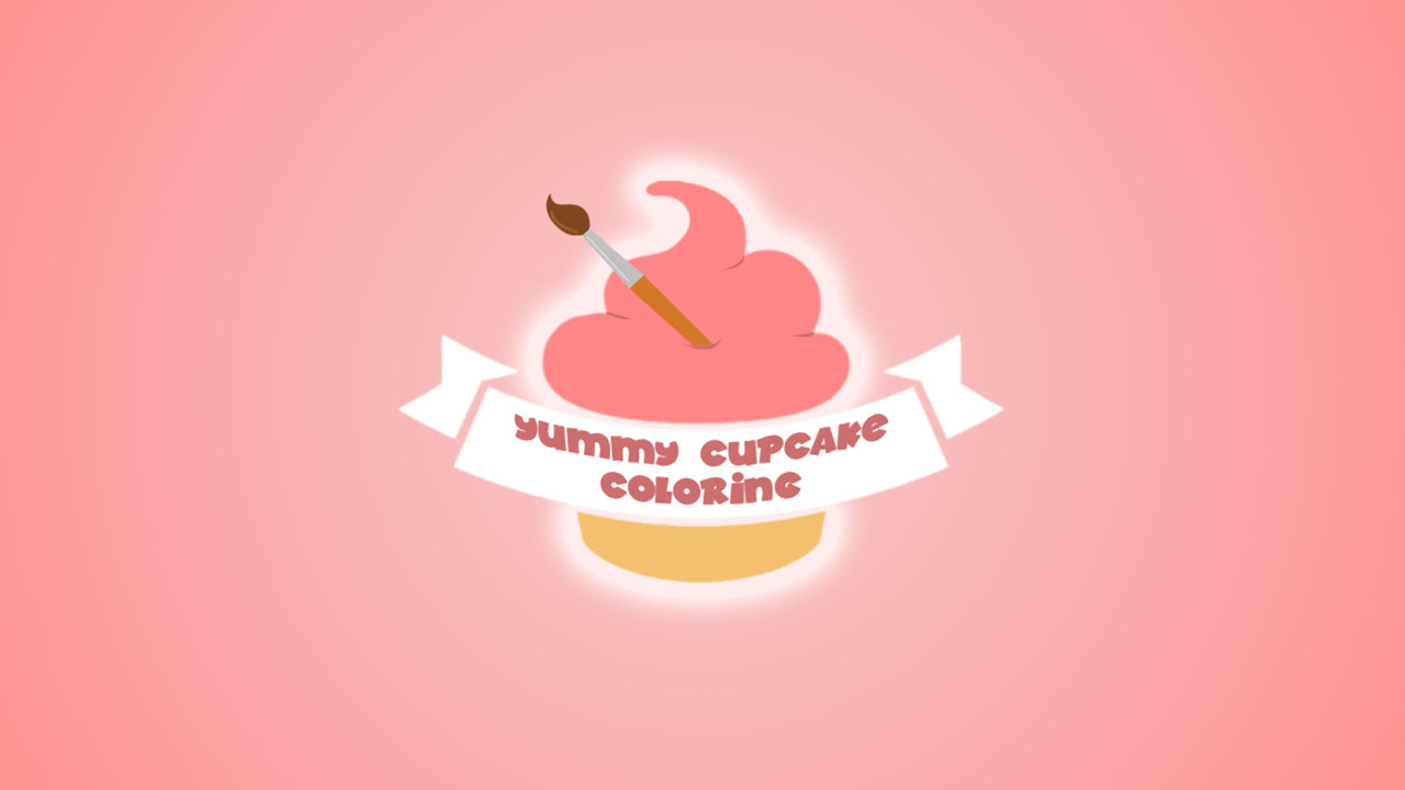 Yummy Cupcake Coloring thumbnail