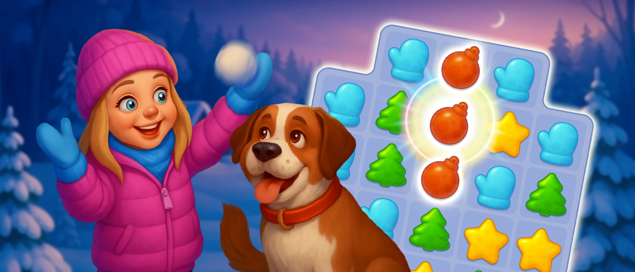 Magic Christmas Tree Match-3