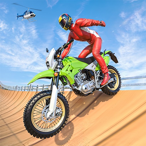 Real Motorbike Super Hero Stunt 3D thumbnail