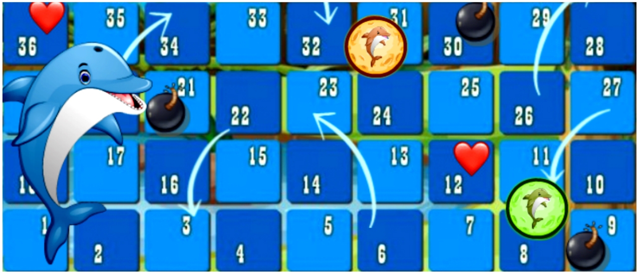 Dolphin Dice Race image