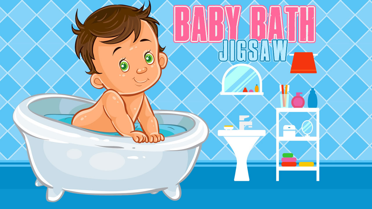 Baby Bath Jigsaw thumbnail