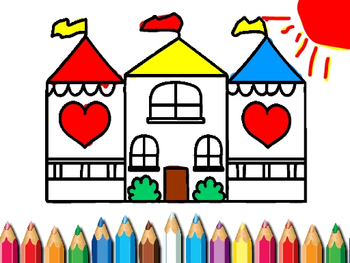Doll House Coloring Book thumbnail