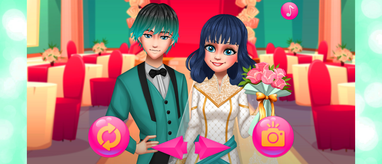 Dotted Girl Wedding screenshot