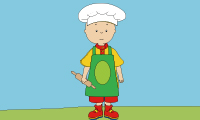Caillou Chef screenshot
