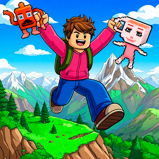 Jump to the Mountain for the Brainrots