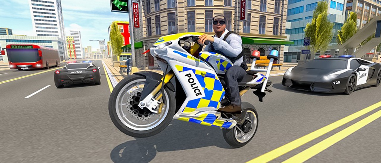 Police Chase Motorbike Driver thumbnail