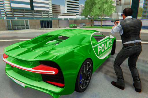 Police Chase Real Cop Car Driver image