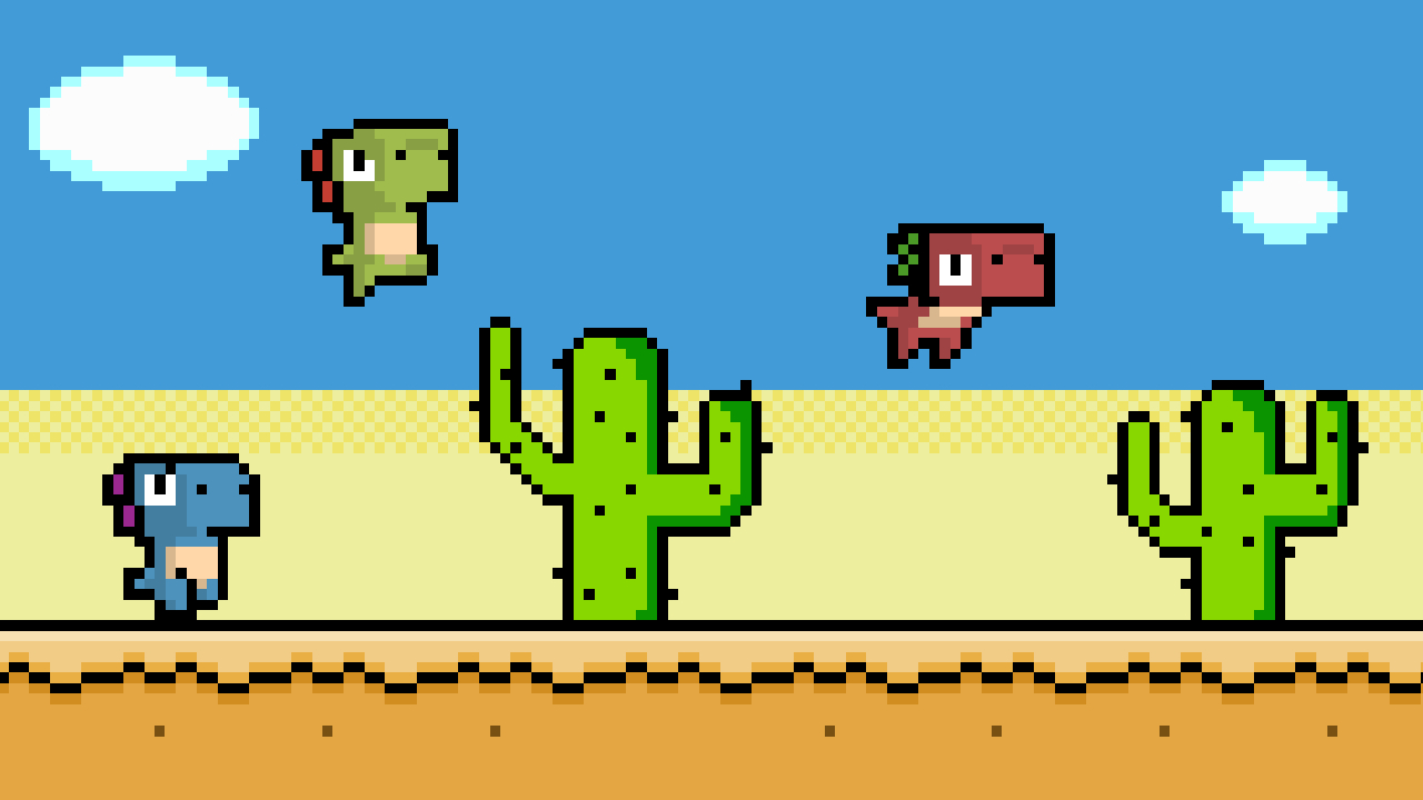 Pixel Dino Run thumbnail