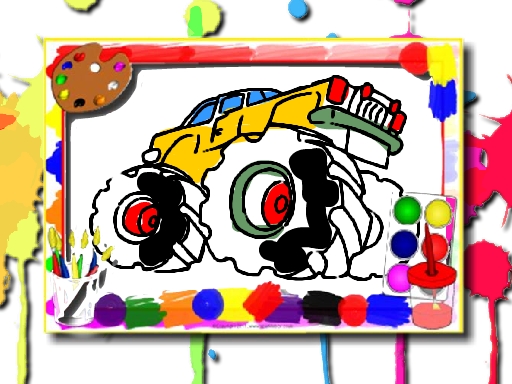 Monster Truck Coloring Book thumbnail