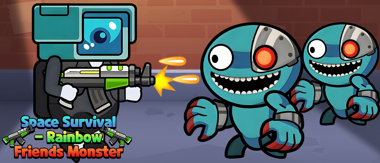 Space Survival Rainbow Friends Monster screenshot