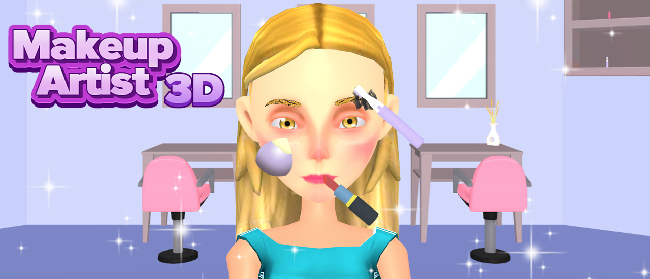 Makeup Artist 3D Boys, Hypercasual Game by Game Solver