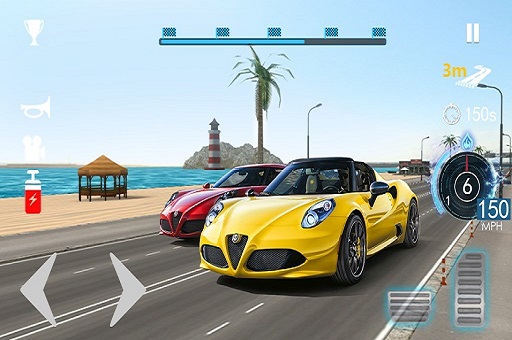 city car racing game screenshot