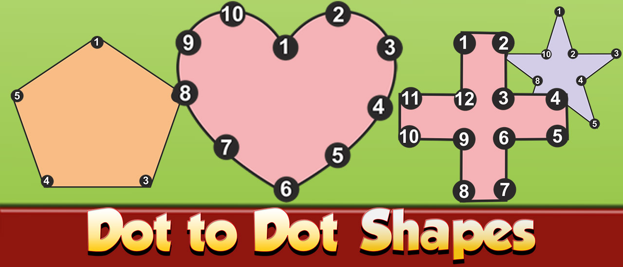 Dot to Dot Shapes Kids Education thumbnail