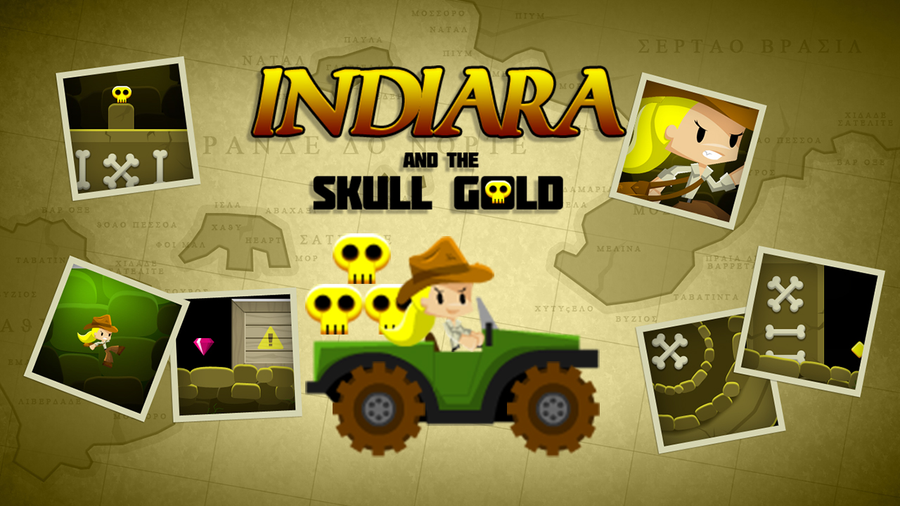 Indiara and the skull gold thumbnail