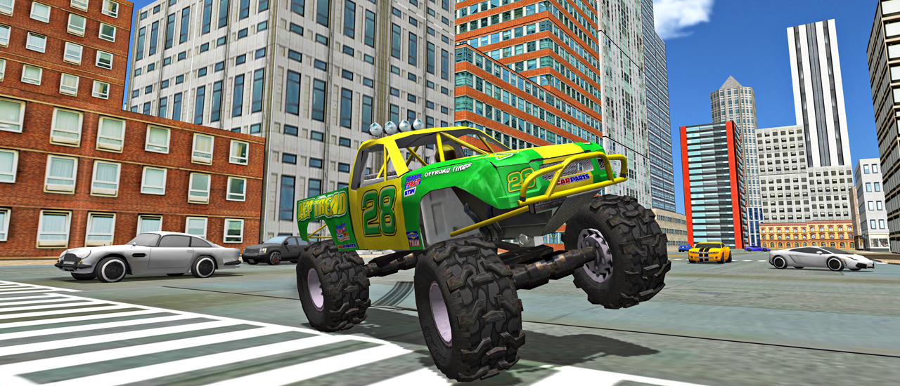 Monster Truck Stunts Driving Simulator thumbnail