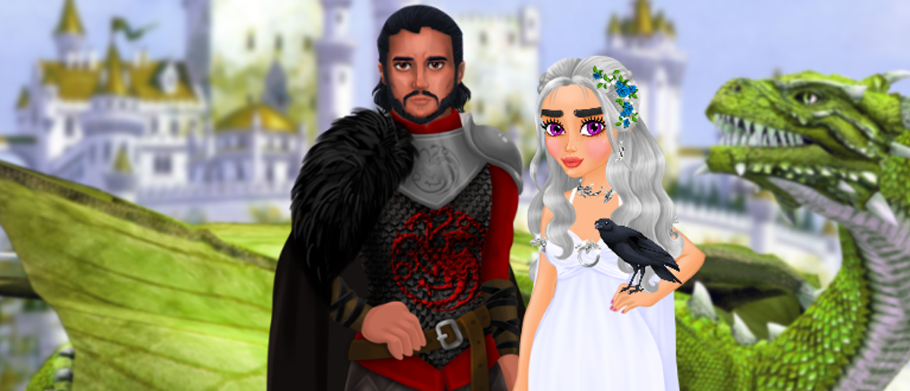 Dragon Queen Wedding Dress image