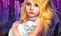Hidden Object - Girl and Cat screenshot
