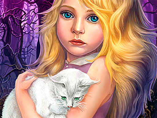 Hidden Object - Girl and Cat