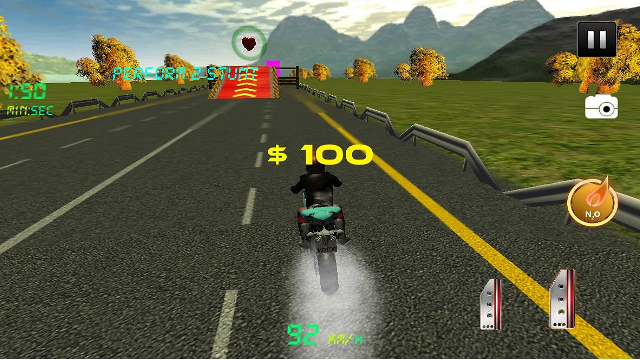 Highway Speedy Bike Racer : Highway Stunt Bike Rider thumbnail