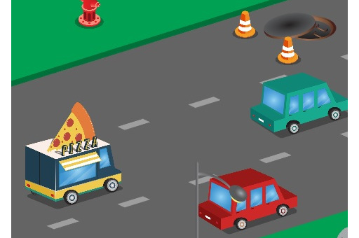 Food Rush Traffic screenshot