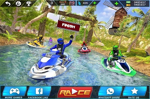Water Power Boat Racer 3D screenshot