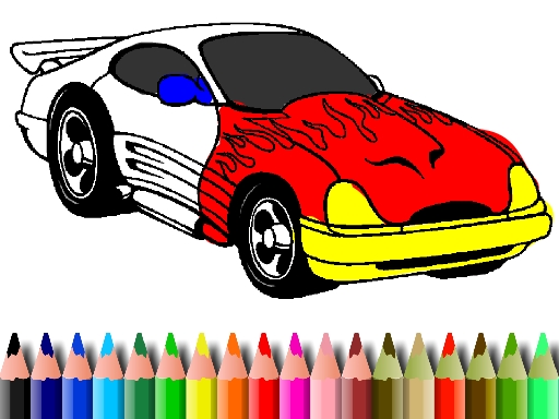 BTS Muscle Car Coloring thumbnail