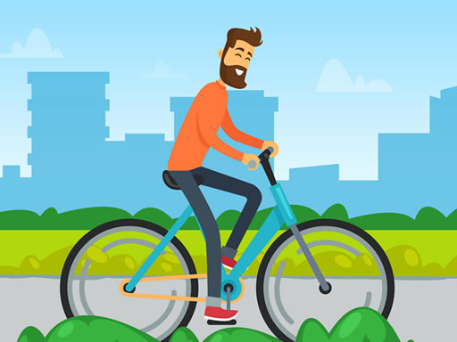 Family Bike Ride In Park Match 3 thumbnail