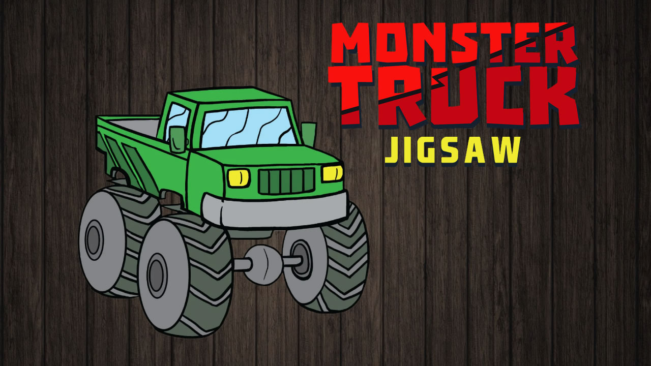 Monster Truck Jigsaw thumbnail