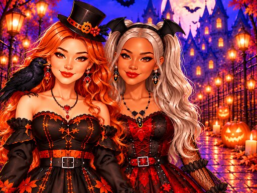 Besties Halloween Fashionista