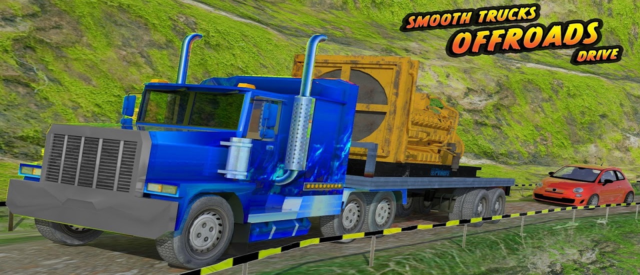 Trailer Cargo Truck Offroad Transporter screenshot