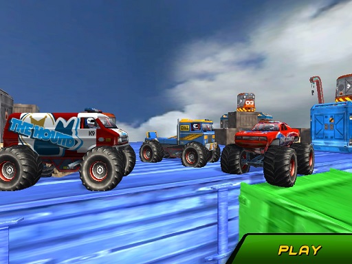 Monster Truck Stunts Sky Driving thumbnail