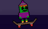 Obby Halloween Danger Skate thumbnail