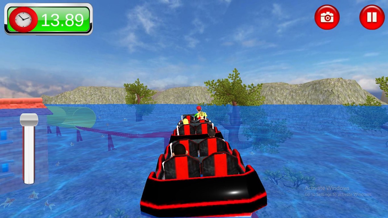Roller Coaster Crazy Drive Game thumbnail
