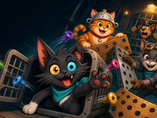 Screwloose Cats: Tail Rescue