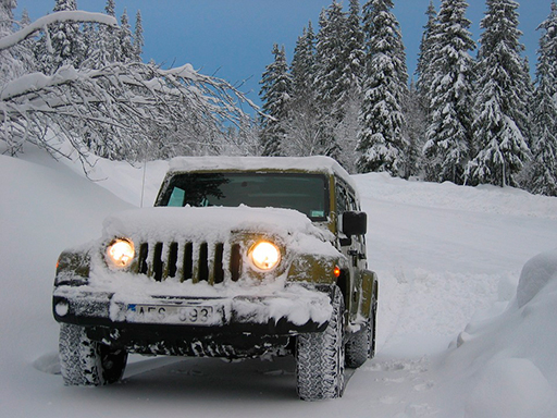 Offroad Snow Jeep Passenger Mountain Uphill Driving thumbnail