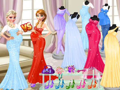Pregnant Princesses Fashion Dressing Roo thumbnail