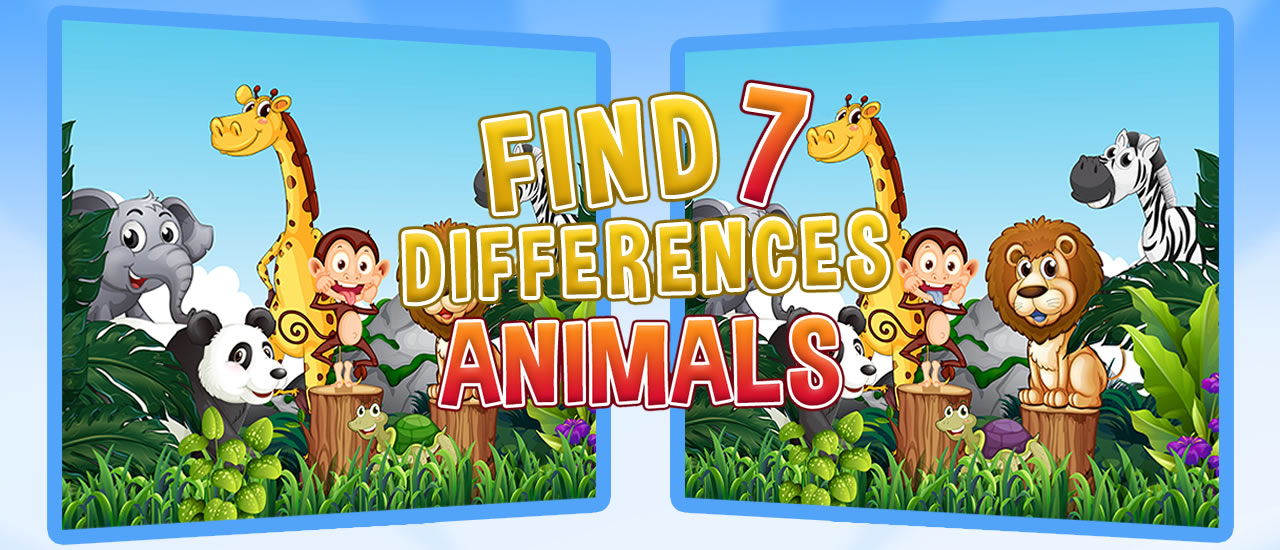 Find Seven Differences Animals screenshot