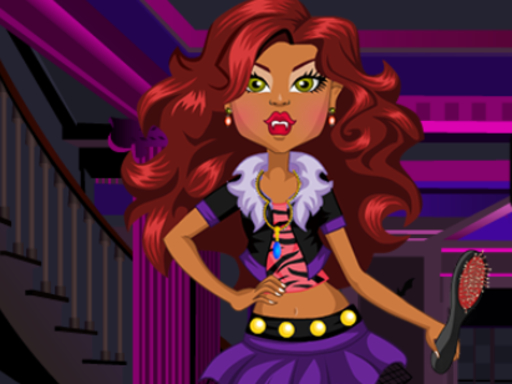 Clawdeen Wolf flirting Dressup thumbnail