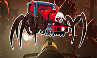 Choo Choo Spider Monster Train