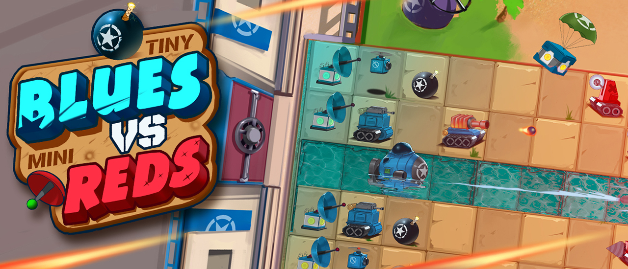 Tiny Blues Vs Mini Reds screenshot