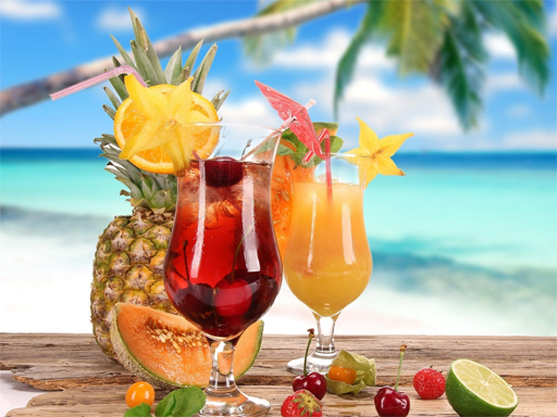 Summer Drinks Puzzle thumbnail