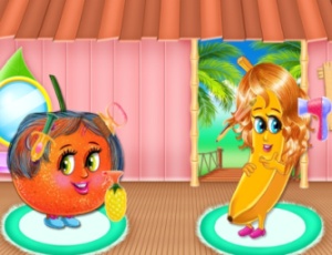 Funny Fruits Hair Salon